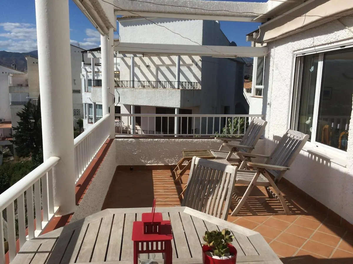 Seaview And Sun All Day Long In Los Pinos, Almunecar, Andalusia İspanya